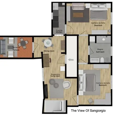 Apartment The View Of Sangiorgio Florence